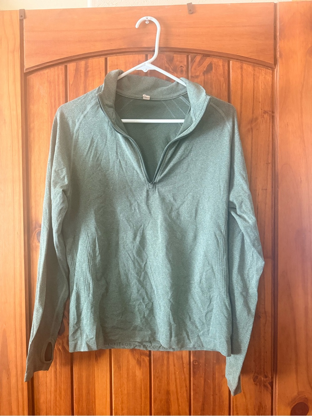 Lululemon soft jersey half zip